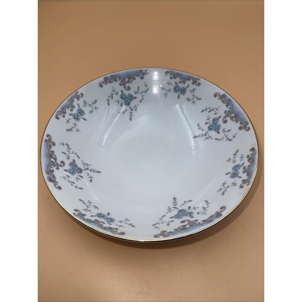 Imperial China (Japan)“Seville 5303” 9 in. Round Vegetable Bowl. Blue Roses.